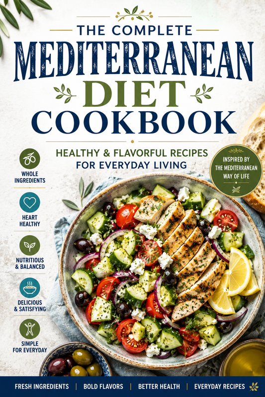 The Complete Mediterranean Diet Cookbook
